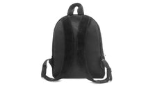 Cargar imagen en el visor de la galería, Mochila Billy Black Gamuza Aceitada